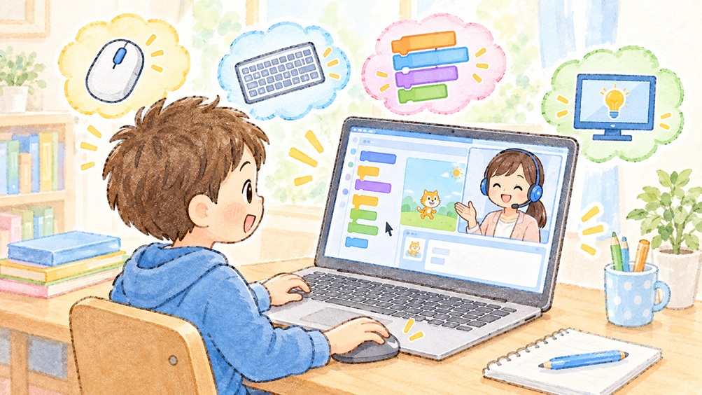 コードオブジーニアスジュニア codeofgeniusjunior Scratchベーシックコース
